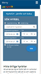 Mobile Screenshot of hyrbil24.se